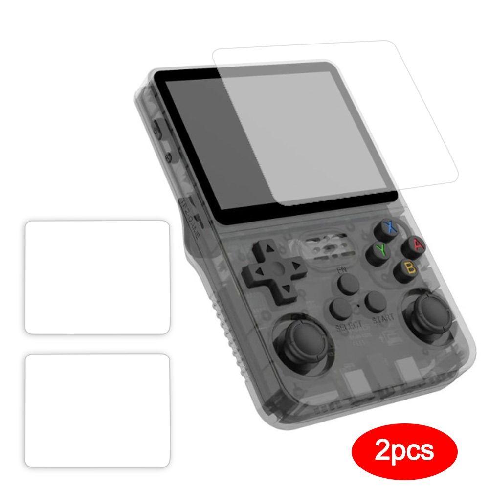 2pcs Anti-Scratch Tempered Glass Durable Protective Film Replacement Screen Protector for R36S