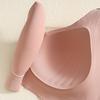Бесшовное нижнее белье Женский собирающий тонкий бюстгальтер Регулируемый аксессуар Грудь против провисания Спортивный бюстгальтер для сна