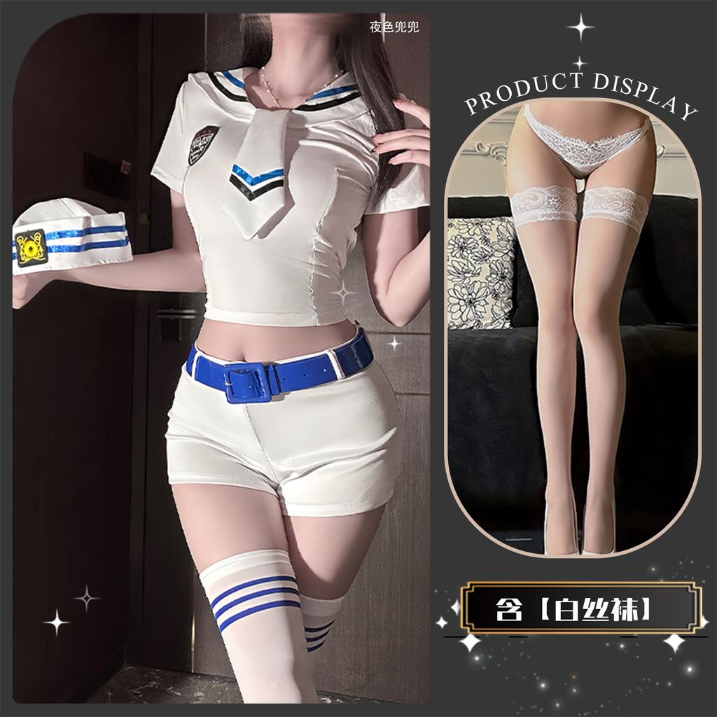 Sunny fun underwear live streaming host navy style singing suit spicy sister jk uniform pure desire wind sailor suit college suit