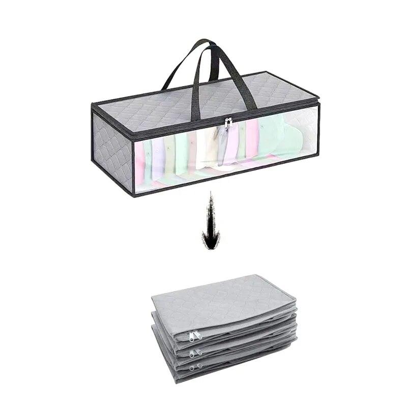 Органайзер для гардероба, ящик для хранения одежды, водостойкий ящик для хранения одежды под кроватью, большая вместительная пыленепроницаемая сумка для хранения, экономия места