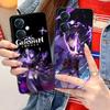 Игровой чехол GI Raiden Shogun из матового ТПУ для мобильного телефона OPPO Reno 14 13 12 11 10 9 8 7 6 5 F T Pro 5G, цветная печать