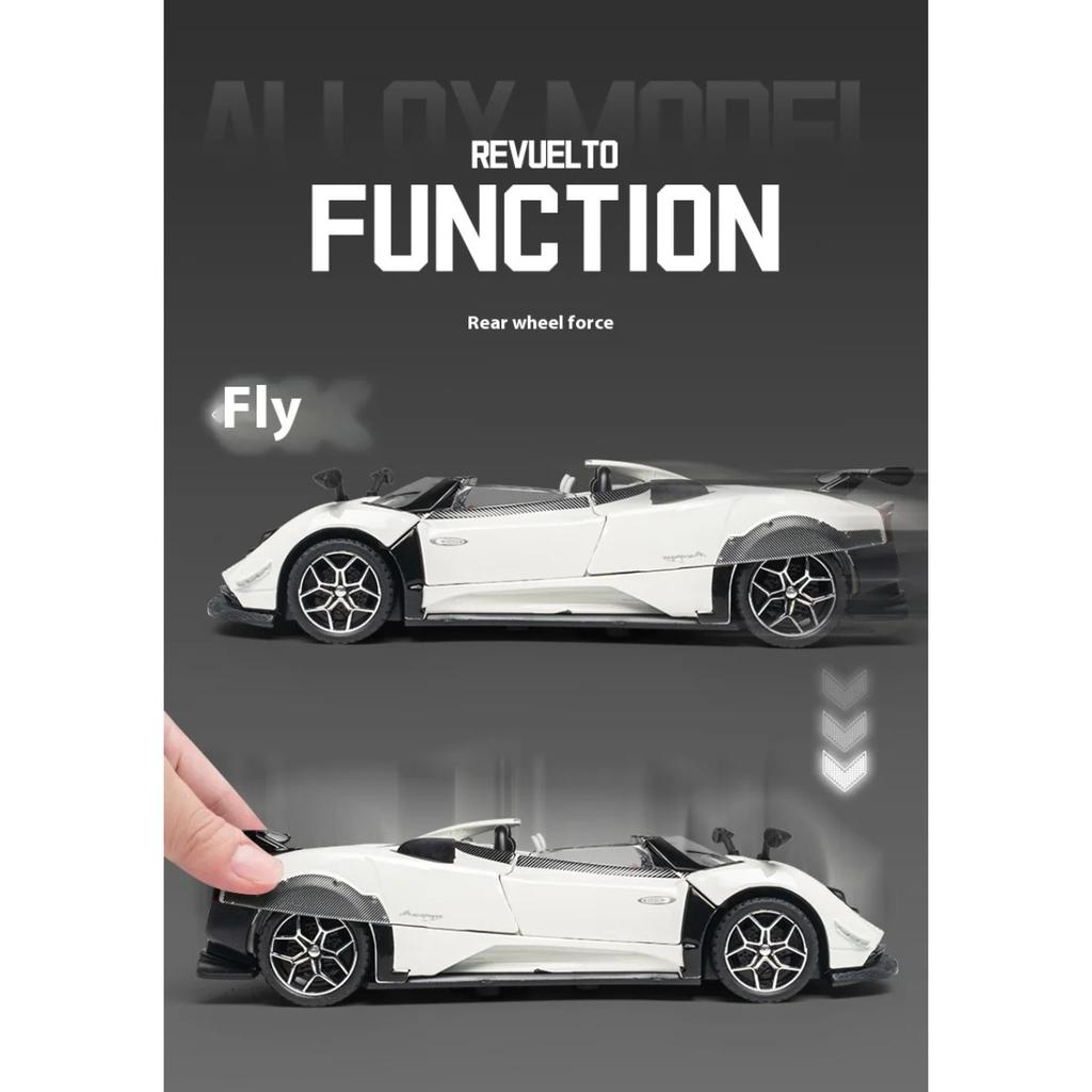 1/32 Pagani Zongta HP Alloy Model Sports Car, Desktop Ornament, The Best Collectible for Car Model Enthusiasts, Halloween Gift