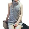 Весеннее сексуальное японское вязаное платье без спинки - Стиль Virgin Killer