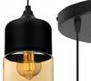 HANGING CEILING LAMP, GLASS PLAFON, LED LAMP