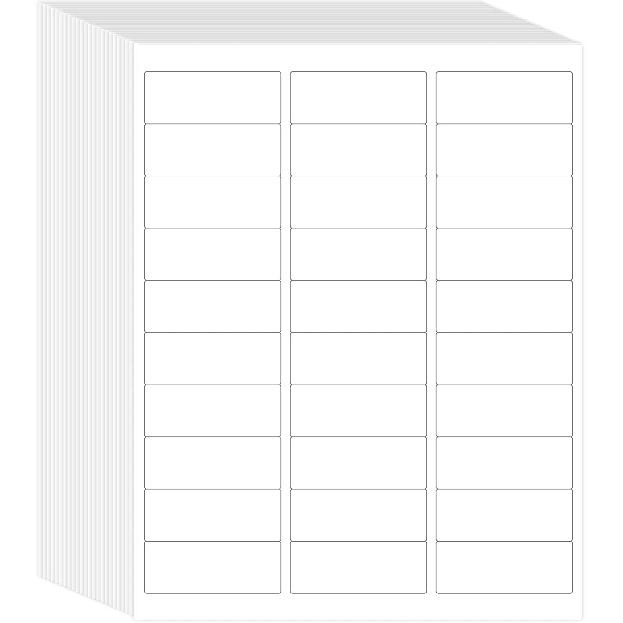 L LIKED Printable Address Labels, 1" x 2-5/8", 900 Labels, 30 per Sheet, Mailing Labels for Envelopes (30 Sheets)