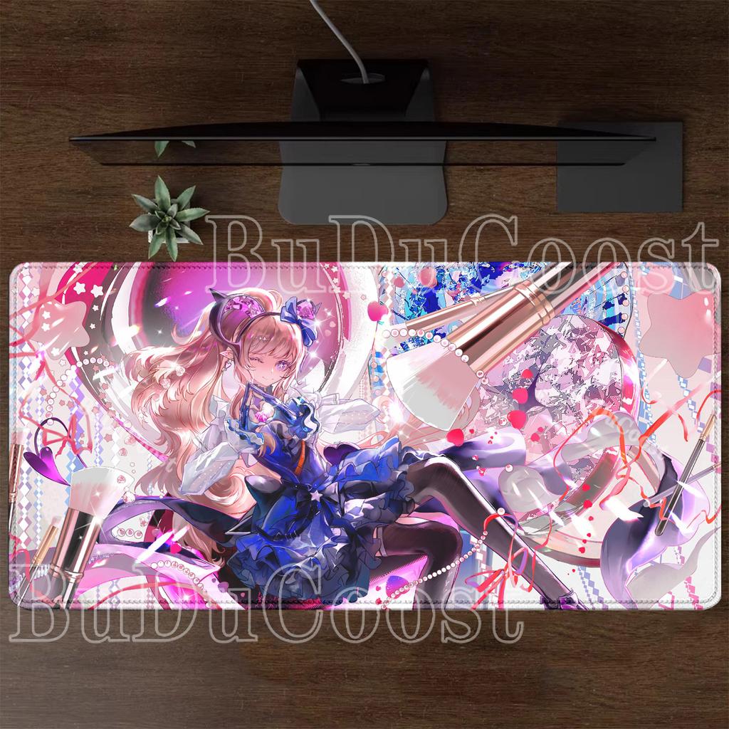 Игровой Arknights Endfield Liino Большой коврик для мыши Офисный Клавиатура Оверлок Киберспортивный коврик для мыши ПК HD Печать Нескользящая основа Настольный коврик