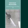 Kebidumei 8 режимов, водонепроницаемая насадка для душа высокого давления, портативные водосберегающие аксессуары для душа, душ для ванной комнаты, ключ с пробкой и переключателем