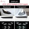 Для Tesla Model 3 Y 2017- PPF Затонированные Фары Задние Фонари Противотуманные Фары Защитная Пленка Модификация Черная Пленка Меняющая Цвет