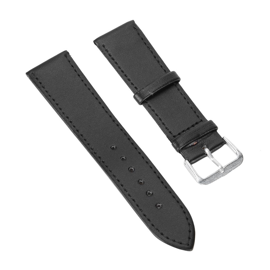 Pin Buckle Watch Band PU Leather Universal Replacement Watch Strap Part Accessory
