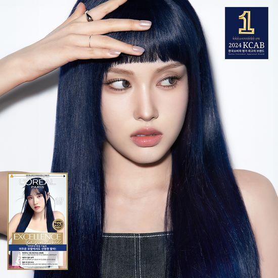 L'Oréal Paris НОВЫЙ уровень чернил Excellence Parisian Chic Нет. 4.21 Чернила фиолетовые/ Нет. 4.11 Чернила синие 2 цвета