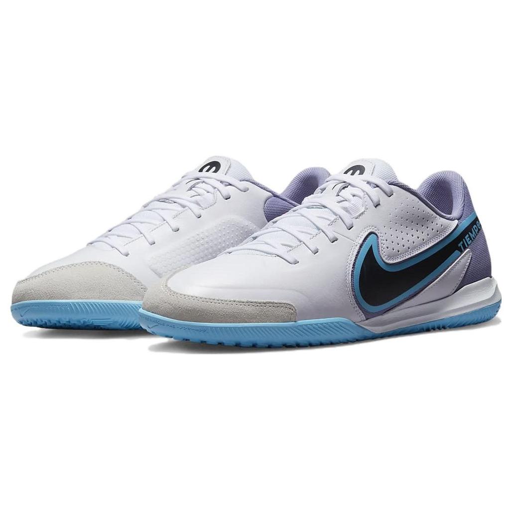 Nike Мужские кроссовки Tiempo Legend 9 Academy IC Blast Pack White Baltic-Blue Pink-Blast DA1190-146