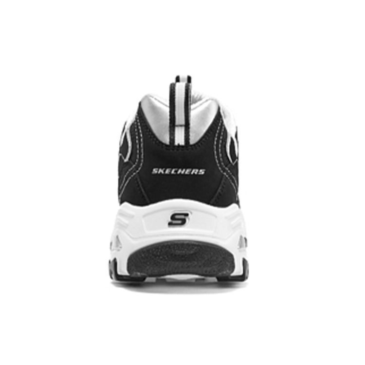 Skechers DLites 1.0 Panda Обувь Толстая подошва Удобные Универсальные Повседневные Спортивные Увеличивающие рост Низкие Папины кроссовки Мужские кроссовки Черный Белый 894129-BKW