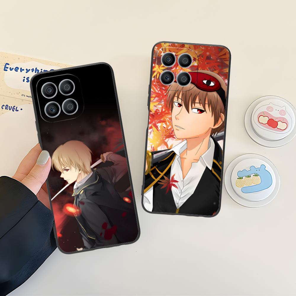 Чехол для мобильного телефона Gintama Okita Sougo для Honor 90 80 70 60 50 30 20 10 9 8 7 Pro S SE Lite 5G Цветной Печатный Чехол Красивый