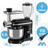 Maltec Maltecchef5000W-Bl Planetary Kitchen Machine Mixer Blender 6.2L