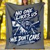 1pc Millwall Football Club Theme Blanket - Digital Print, Polyester, Cozy for All Seasons, Perfect for Outdoor, and Travel