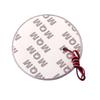 Universal 5D Glowing LED Car Emblem Light, Round LED Logo Ambient Light for All Vehicles Auto Modification Decor Lamp