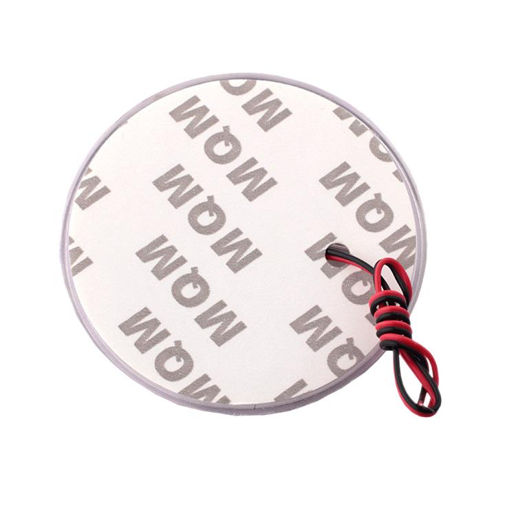 Universal 5D Glowing LED Car Emblem Light, Round LED Logo Ambient Light for All Vehicles Auto Modification Decor Lamp