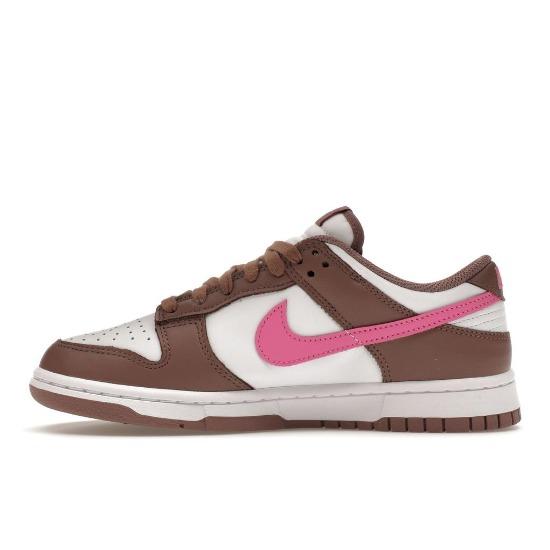 Nike Dunk Low Smokey Mauve Игривые розовые женские кроссовки Коричнево-белые FZ3611-208