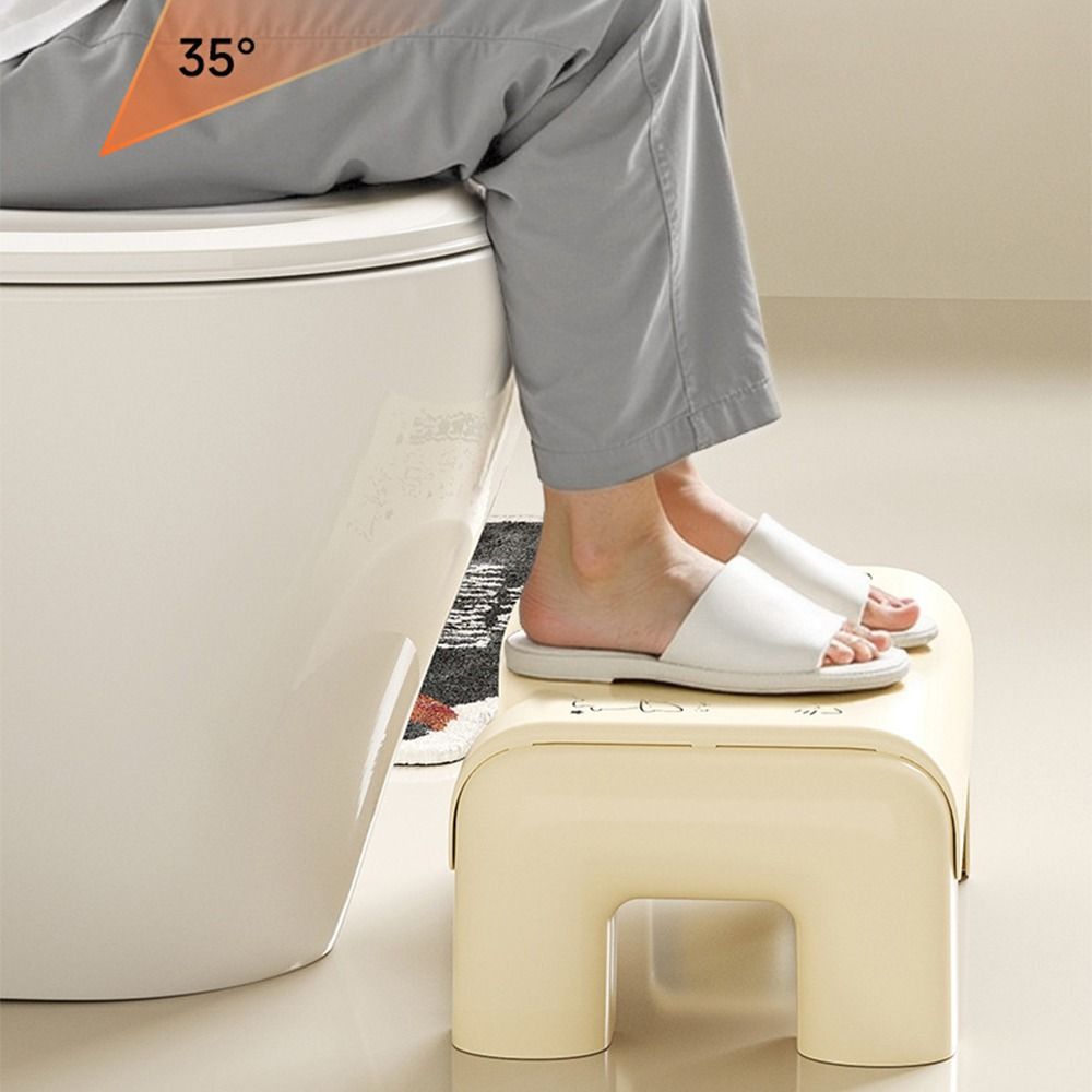 Waterproof Bathroom Foot Stool Anti-Slip Children's Toilet Stool Pregnant Woman