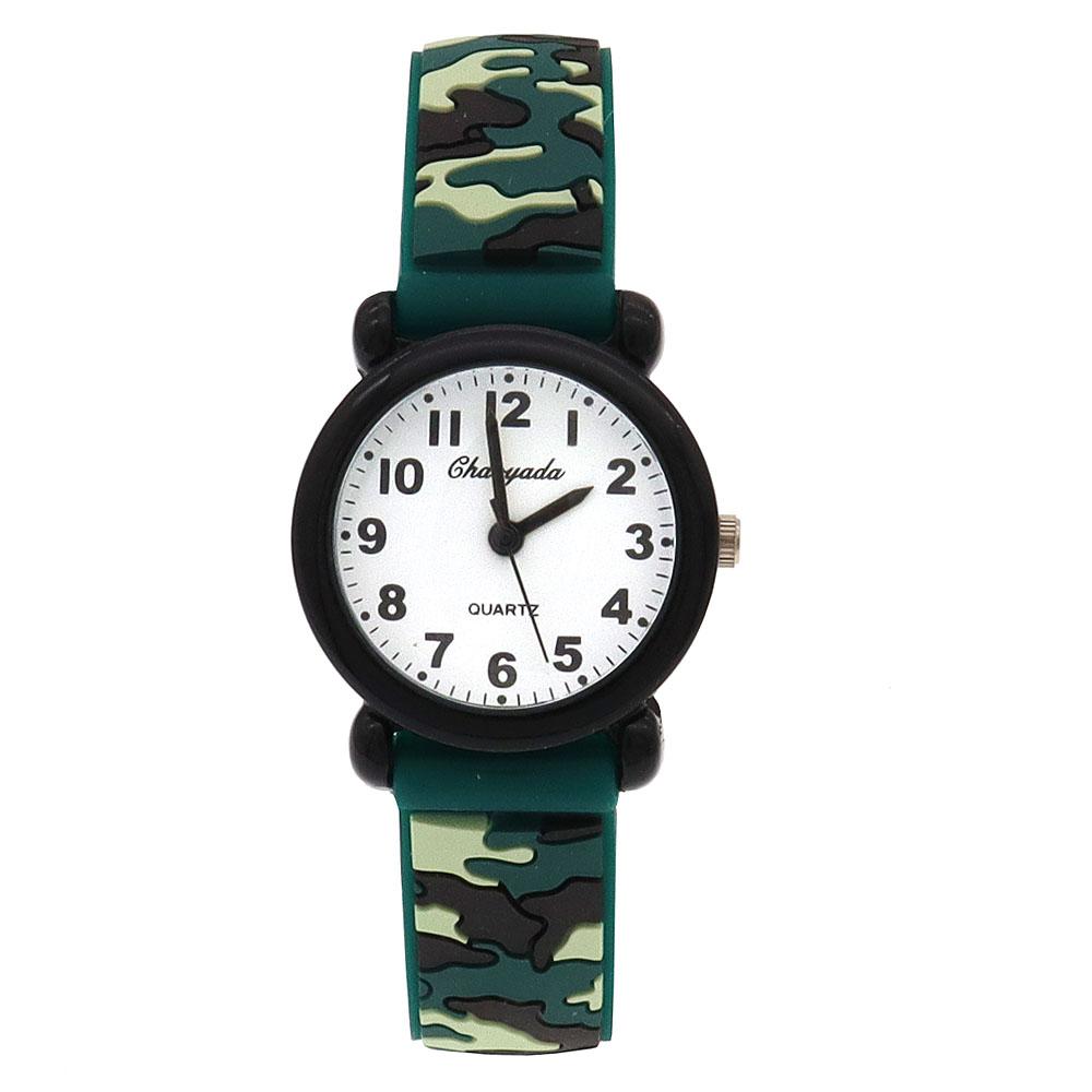 High Quality Camo Strap Children's Watch Cartoon Quartz Watches Student Boy Girl Sports Army Fan Cool Wristwatch Dropshipping