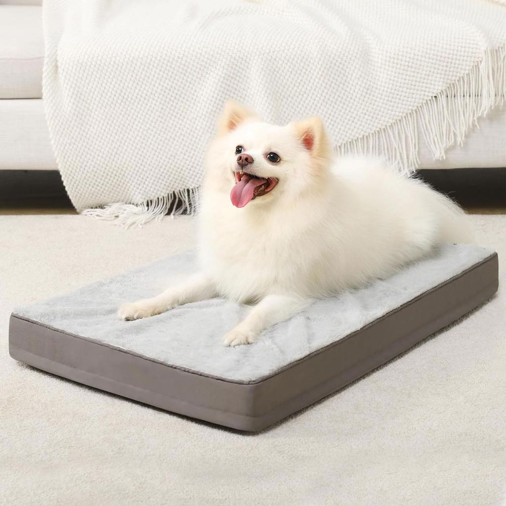 DICOCO Dog Cat Sponge Pet Short Dog Pet Sleeping Comfortable and 73cm Bed, Bed, Bed, All-Season, Bite-Resistant, Pile, Removable, Washable, Non-Slip,