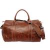 Large Buffalo Leather  Luggage Duffel Weekender Travel Overnight Carry On Gym Trip Duffel Bag For Men