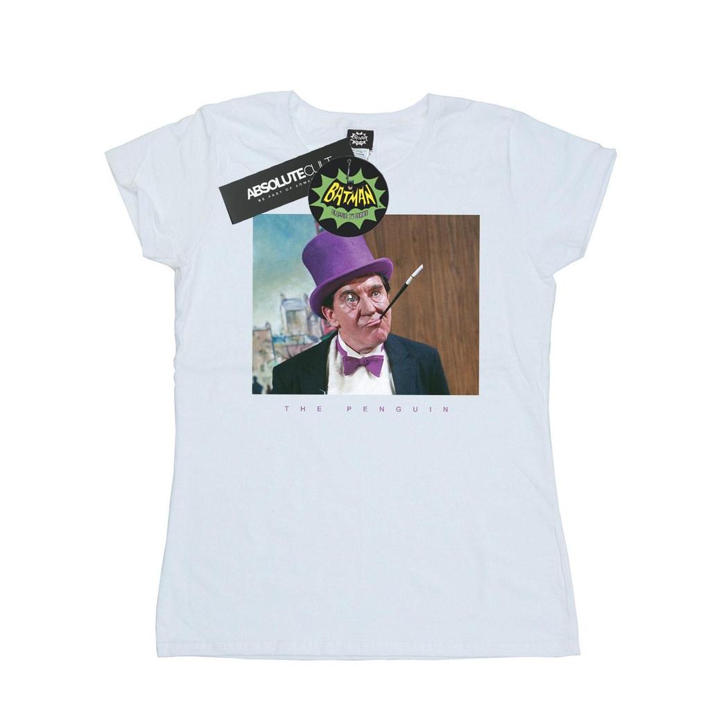 DC Comics Womens/Ladies Batman TV Series The Penguin Photograph Cotton T-Shirt