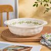 Zhishi Lily of the Valley Ceramic Soup Bowl