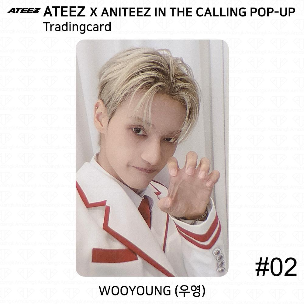 ATEEZ X ANITEEZ В ЗОВЕ ПОП-АП MD Торговая карточка Юнит KPOP K-POP Сонхва
