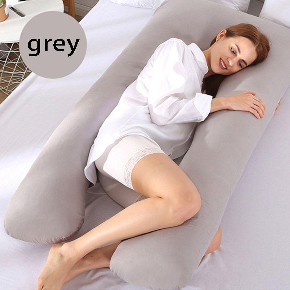 Cotton U-type Pregnant Sleeping Support U-Shape Pillows Pillow Cover Pillow Case