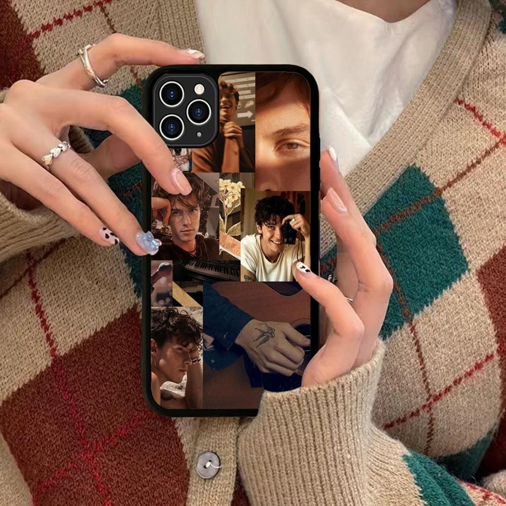 Чехол для телефона Singer S-Shawn M-Mendes Силиконовый PC+TPU Для Для IPhone 11 12 13 14 15 16 Plus Pro Max Чехол