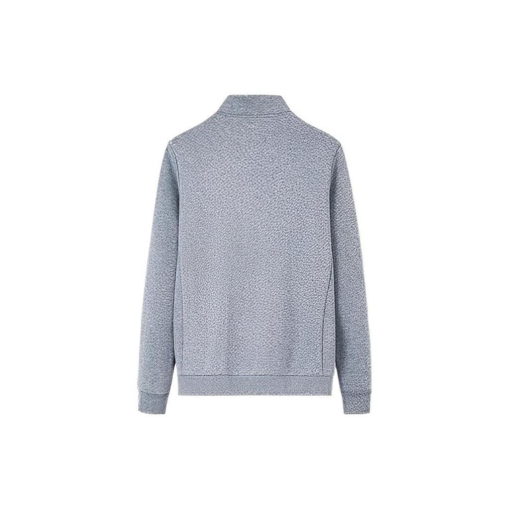 ANTA Variety Training Collection Jackets Men's Gray Heather Gray Stand Collar Moderate Other 152237705-1