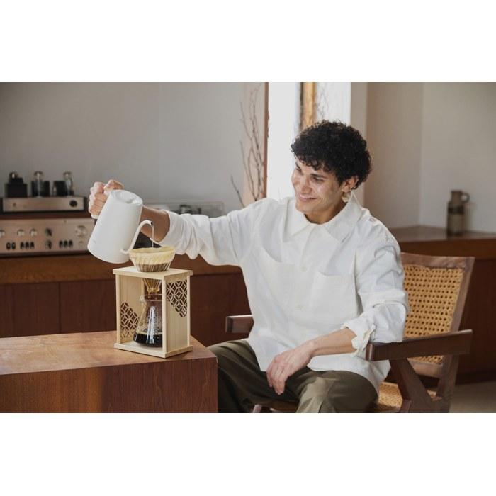 Набор подставок Hario Drip Stand Shippo Натуральный Черный 600 мл Воронка V60 и Сервер с 40 Бумажными Фильтрами, 1-4 Чашки (черный)