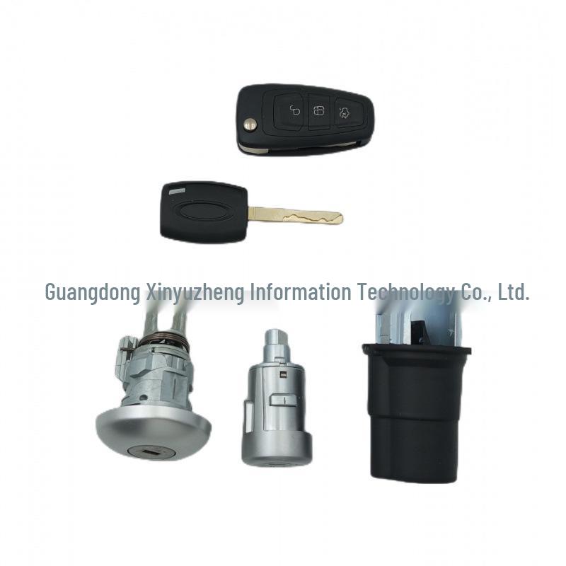 Полный комплект ключей, замков и пульта дистанционного управления для Ford Transit MK8 Custom 2014-2019.