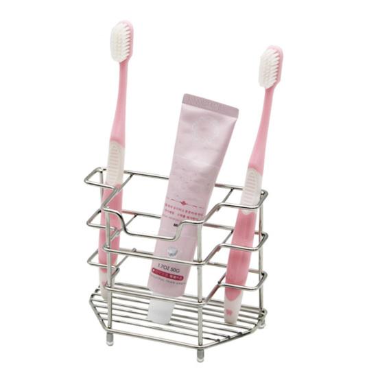 Держатель для зубных щеток Настольный Настенный Подставка для зубной пасты Нескользящий Многофункциональный Нержавеющий