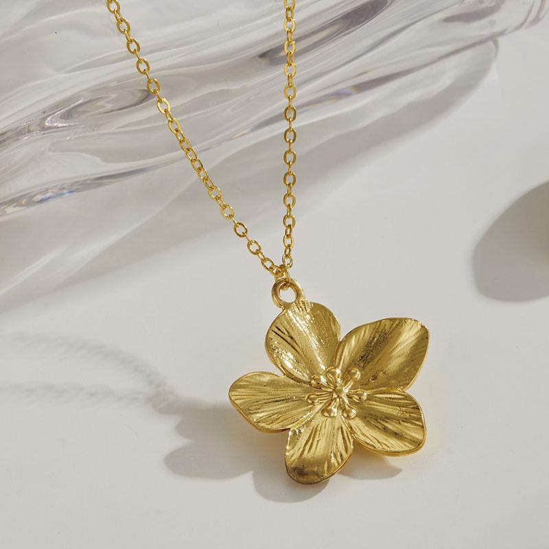 Fashion Vintage Flower Geometric Jewelry Sets For Women Necklace Bracelet Earrings Rings Pearl Gold Silver Color Female Jewelry