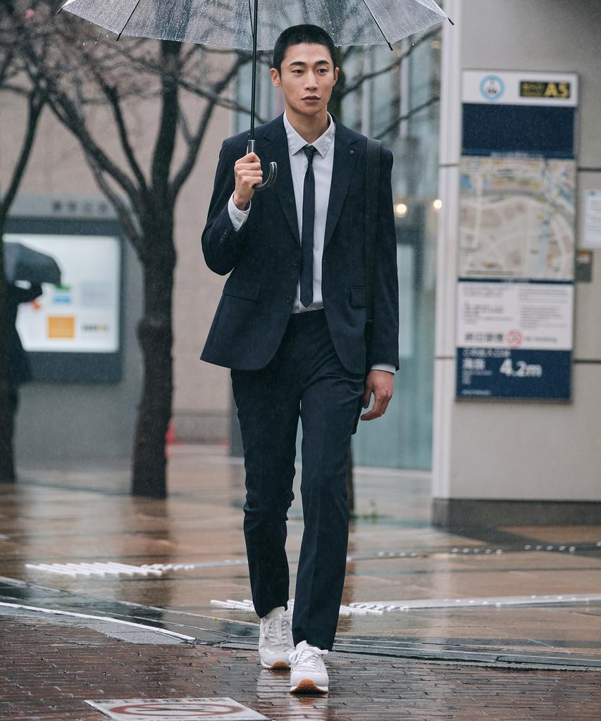STCO Motion-Free Airy Summer Formal Pants_Navy (Classic Fit)_Sslvb52Csn