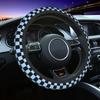 Десятицветная шахматная доска чехол на руль автомобиля Универсальный 15-дюймовый чехол на руль