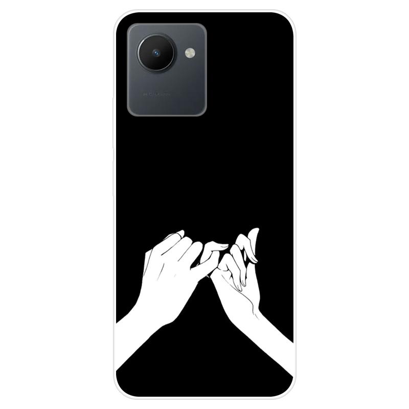 Для Realme C30S C 30S RealmeC30S чехол Мягкая силиконовая задняя крышка Чехол для телефона с рисунком из мультфильма Разнообразие