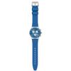 Swatch YVS485 BLUE IS ALL New Irony Chrono Blue