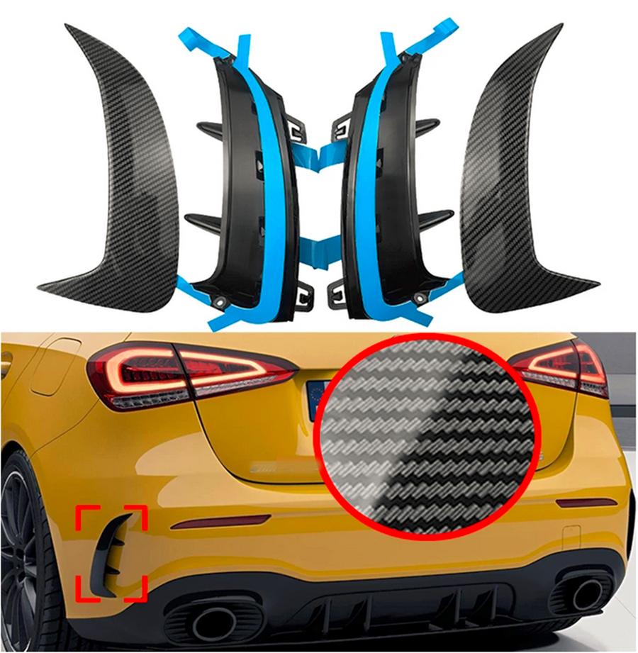 Car Rear Bumper Trim For Mercedes Benz A Class W177 HatchbackA160- A250 A35 AMG