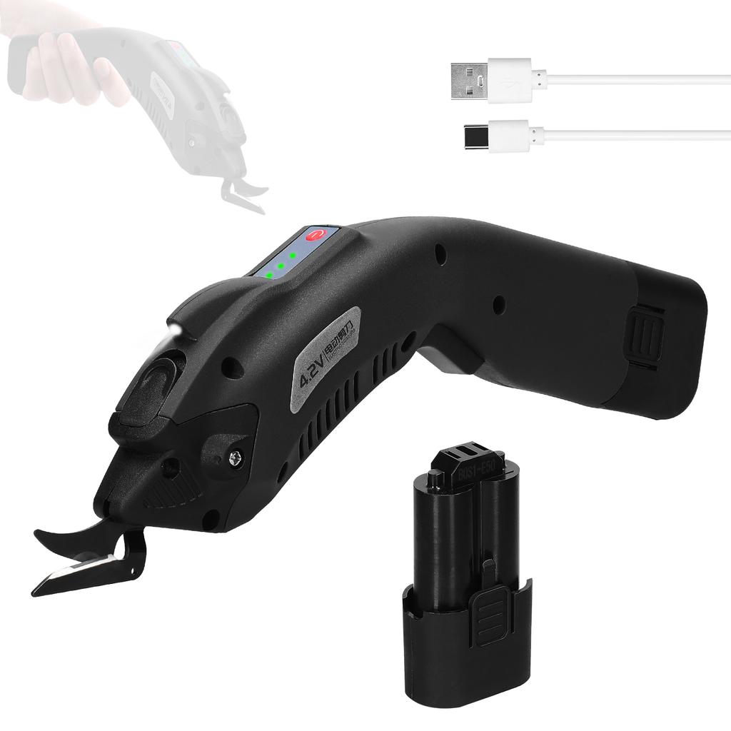 4.2V Electric Cloth Cutter High Speed Motor Portable Fabric Cutting Machine Hanndheld Paperboard