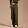 Men's Fleece Sweatpants and Hoodie Set - Warm, Comfortable, Casual Wear for Autumn and Winter.