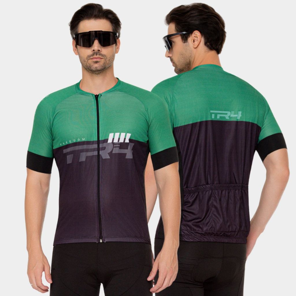 Camisa de Ciclismo Masculina Premium Slim Ciclista Bike MTB