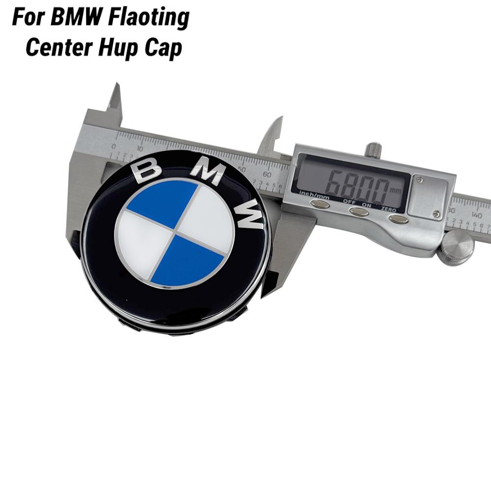 56/68mm Floating Wheel Center Caps For Bmw E90 E91 E92 E93 F30 F10 F11 F04 E84 E83 F25 E70 F15 E72 F16 M3 M5 M6 Auto Accessories AJKRY1