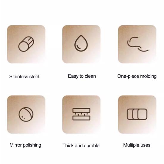 Набор из 6 маленьких ложек Мини-ложки из нержавеющей стали для баночек для соли и специй Портативная ложка для приправ для порошковых специй сахара кофе