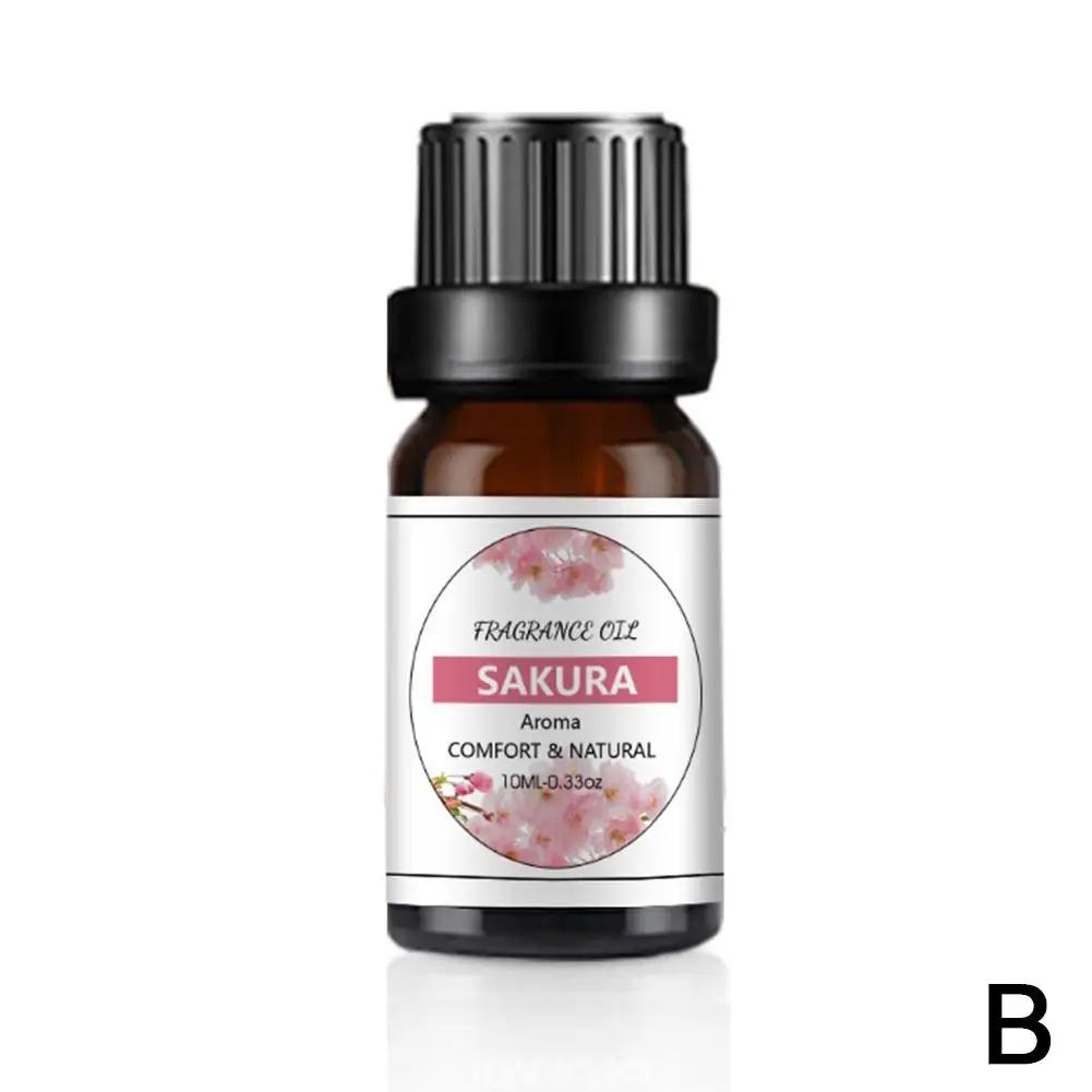 Эфирное масло для ароматерапии автомобиля, водорастворимые ароматизаторы воздуха, 10 мл, парфюмированное масло, освежитель, запах растений R5R2