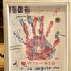 DIY Рамка-витрина для пары, ручная роспись, деревянная рамка для фото с отпечатками рук, набор красок 12 цветов, подарки для демонстрации