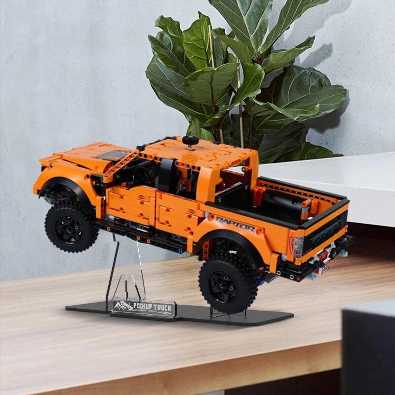Технические Ford Raptors Пикап Спортивный автомобиль Строительные блоки Гоночный автомобиль Модель Кирпичи Игрушки для детей Подарок