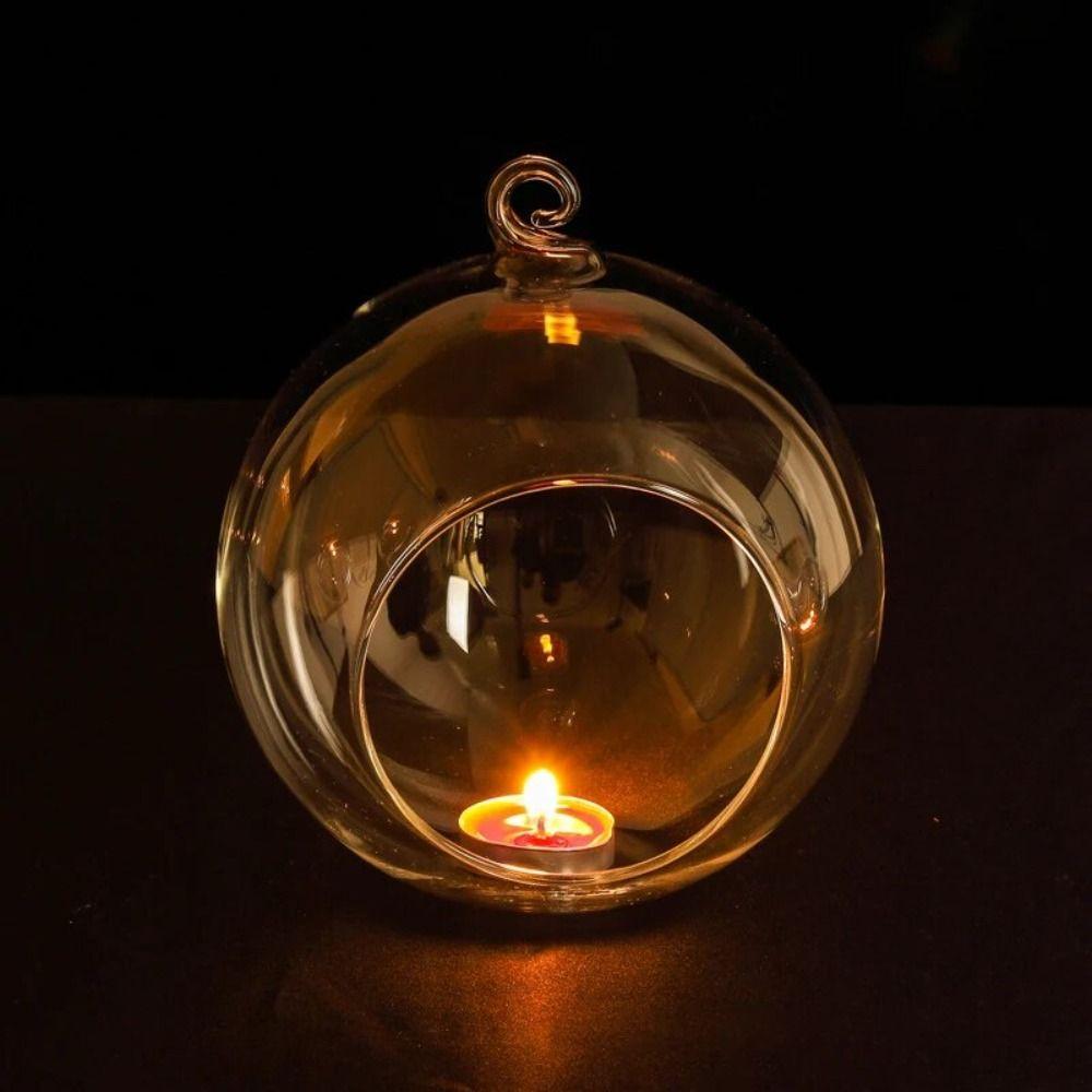 Жаростойкий Свадебный Подсвечник Подвесной Стеклянный Подвесной Подсвечник Домашний Декор